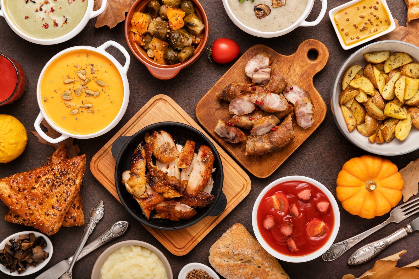 Hero background: personas disfrutando comida